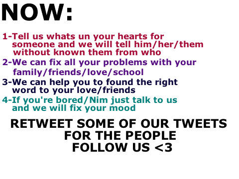 _Dedicated4U_'s profile picture. If You want to Dedicated some words to someone without known him/her who are you..Follow us and if you didnt get follow back mention us