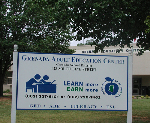 Free Adult literacy & Adult Education (AE), & HSE Testing Center (GED test)  
423 S. Line St, 38901