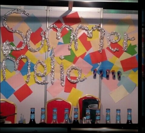 Summer melia Booth held by @NMK404 @alshaikhaJA