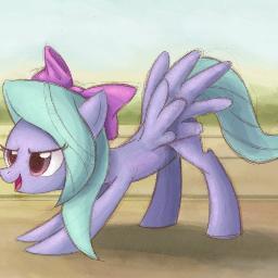 Im Flitter! A Pegasus Who Loves to Fly And Hang With Friends! ^_^ My Bestfriend is Cloudchaser! Wanna have fun?Call me! Pet to @Sir_StreakyRT .