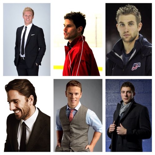 Let's just take a tweet (or many tweets) to appreciate the beauties that are hockey players.