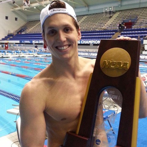 University of Michigan Swimmer
