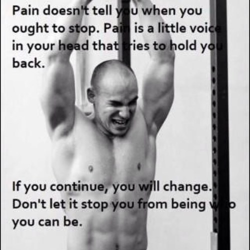 You want a better body? put in the damn work. Nothing comes easy, everything is earned while nothing is given.