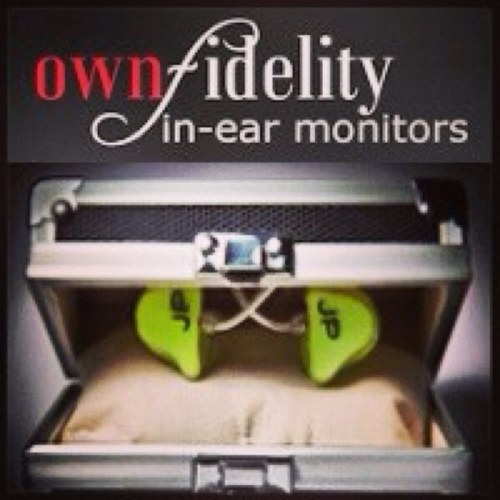 WE BELIEVE THAT THE SOUND TRANSFERS ENERGY - OWN FIDELITY In Ears Monitors. For more info contact us: agnes@ownfidelity.com