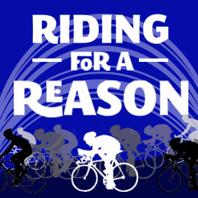 Riding4aReason's profile picture. We connect charity-event cyclists, new and old, to help better themselves and hopefully, the world as well.