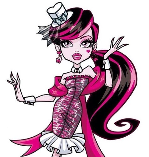 Hi my name is draculaura my boyfriend is clawd wolf