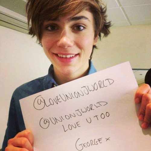 Here to support Union J ~ JJ, Josh, George and Jaymi! The boys answered my question in Digital Spy interview. UJ followed & tweeted! Instagram: @loveunionjworld