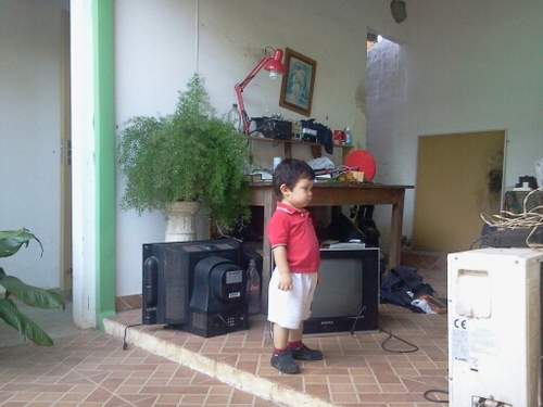 tengo un solo ahijado lo mejor de todo es como el hijo que no tengo!!