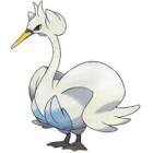 ポケモン界の水面(みなも)の妖精スワンナですわん。XYからは鳥の舞(ちょうのまい)習得…の予定でしたが叶わぬ夢でしたわん…。