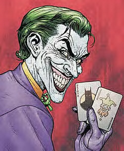 Batman's arch enemy. Escaped Arkham many times. Mentally insane..