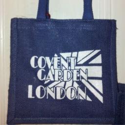 Based at Covent Garden our bags are Fair Trade and Eco Friendly. Our signature Little Lunch Bags are just the right size for your lunch.