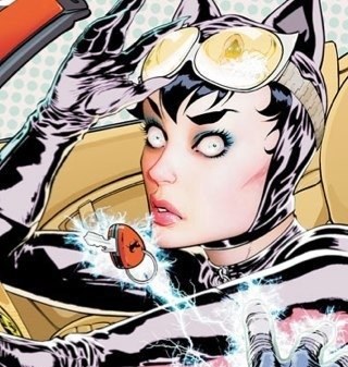 Selina Kyle, By Day. Gotham's Cat By Night. I'm Always Being Chased By Shadows.. Diamond's Are A Girl's Bestfriend. [Winks.]