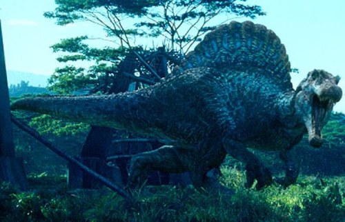 KralSpinosaurus's profile picture. 18metre uzunluğu ve 11tonluk ağırlığıyla Trex i bile geride bırakan yaşamış en iri etobur dinozor,Dinozorların Kralı Spinosaurus (Takipedenitakipederim)