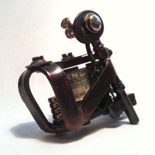 I draw, make custom electro magnets for tattoo machines, bespoke tattoo machines, coils and parts MTP Tattoo Supplies.