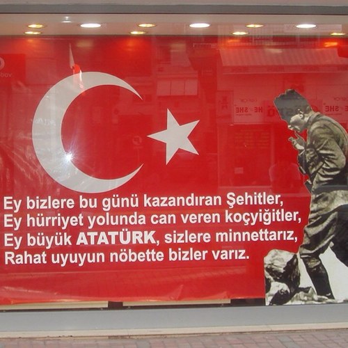 Atatürk ün izinden her zaman ve her yerde...