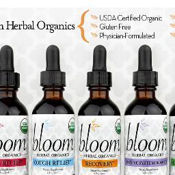 BloomHerbal's profile picture. Let nature restore you: We promote healthy & active lifestyles with physician-formulated wellness drops (USDA certified organic, vegan, gluten free & kosher)