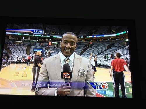 7 News SportsCaster! Man of the People- Shaking Hands & Kissing Babies. Broadcast SWAG!! DC bringing Sports News to your City