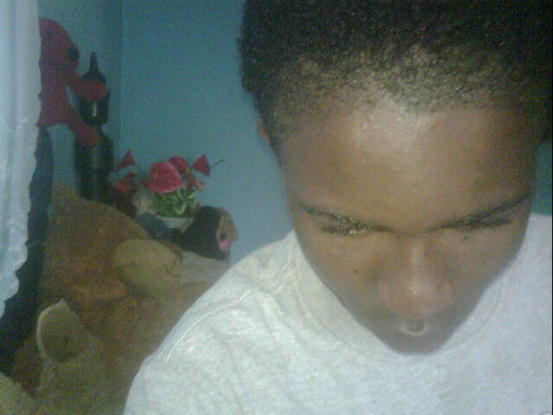 Black hair dark in complexion