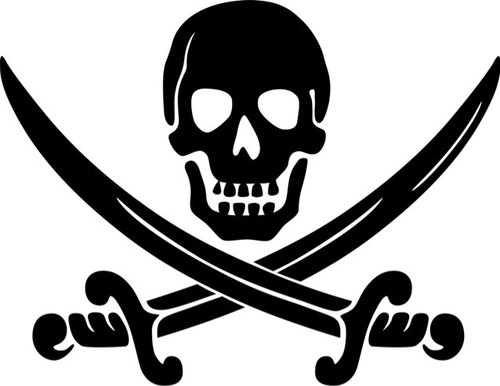 THE FIECEST SCALLY WAG TO SAIL THE BLUE, HOIST THE COLORS.