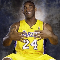 Lakers Los Angeles #24 black mamba