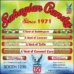Chicago Candy Manufacturer of Yard of Bubblegum, Licorice etc...