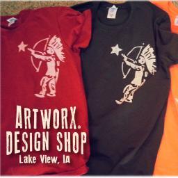 Owner Freelance Artist & Graphic Designer  - Artworx Design Shop and Stereo Cotton. Graduate of Iowa State University. Cubs, Vikings and Cyclone Fan