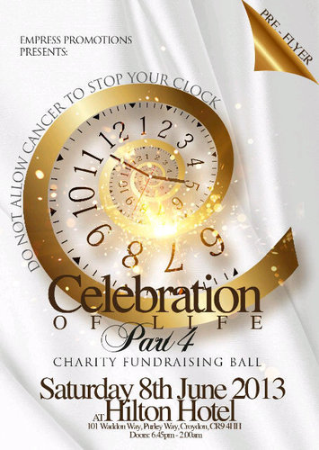 Celebration Of Life is a Annual Fundraising Event. We have raised just over £14,000, to date for Cancer Research. Contact: 07947 755 341