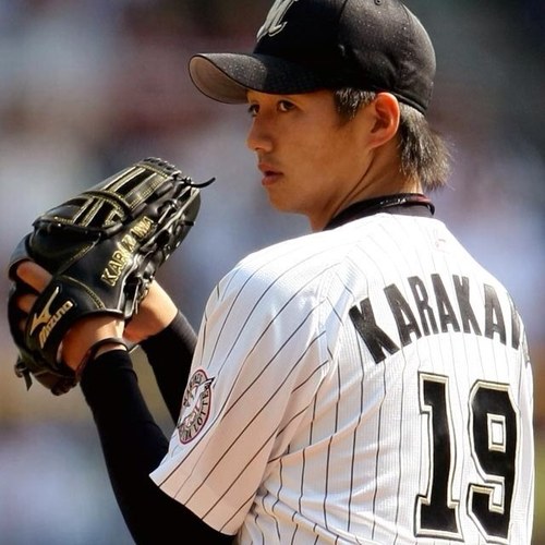 野球好きの人follow me!! 千葉ロッテマリーンズ #19唐川 #44アジャ などなど
