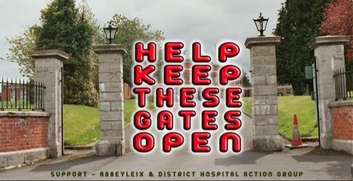 AbbeyleixHospit's profile picture. Please help us Save Abbeyleix Community Nursing Unit. The patients are at risk of losing their home & being moved out of their Community.Tweets by Action Group.