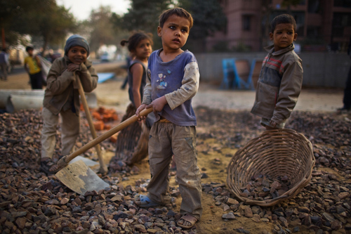 Trying to end child labor.