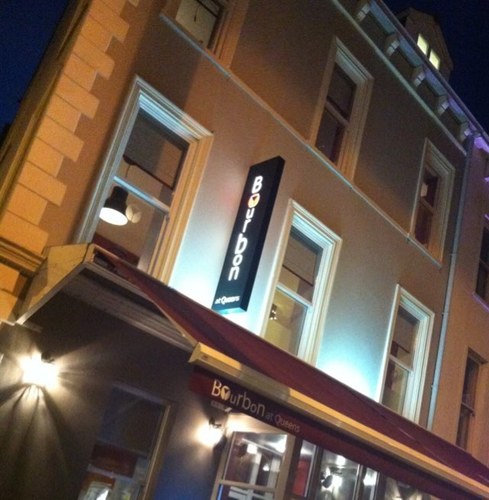 Bourbon at Queen's is located in the heart of University Quarter in Belfast city.  We serve contemporary cuisine!  Its the perfect place to dine, wine & relax!