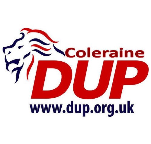 Your Coleraine DUP representatives are working for you fulltime, all the time, not just election time.