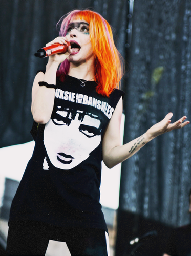 im a girl im 15 and i love paramore green day and fall out boy and many more .... oh and im also bi
