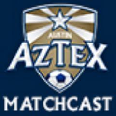 This is the game cast account for the Austin Aztex.  We will only tweet Aztex matches on this account.
