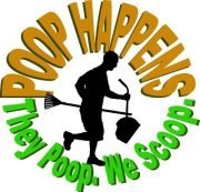 Poop Happens offers dog waste removal from your home or business 1-2 times per week.

It's a crappy job, but somebody's got to do it!