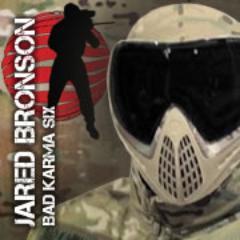 Jared Bad Karma Six Bronson is the Team Commander for the Bad Karma Paintball Team based in Salt Lake City, Utah.