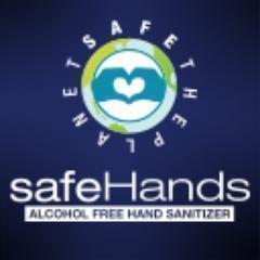 safeHands is a ground-breaking non-alcoholic hand sanitizer that not only kills 99.99% of germs, but keeps hands smooth and healthy as well.