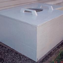 coolcapteam's profile picture. The Cool Cap is designed to shade AC units and heat pumps. The Cool Cap extends the life of cooling units, reduces the amount of energy used.