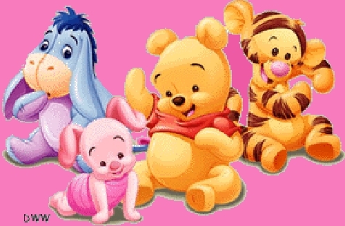 love piglet and winie the pooh  and eor