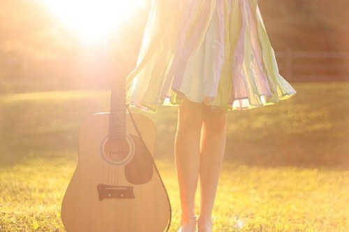 The truth? Im just a girl, following her dreams.