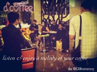 Listen n Enjoy a melody of your coffee
Fb : D'Coffee Minikustik
WeChat : D'Coffee Minikustik