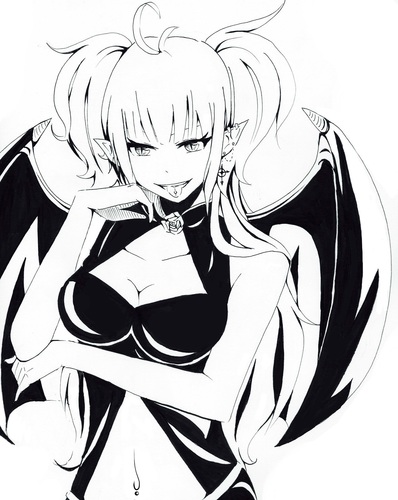 Hello, My name is Arachne. A demon/vampire from the depths of hell. No familie or friends.