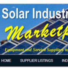 The Solar Industry Marketplace showcases solar power equipment designers, manufacturers, installers and consultants in US and Worldwide.