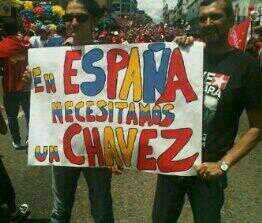 por tu culpa tenemos patria. Chavez para siempre.