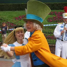 TheMadHatterIAm's profile picture. Tea, Compliments, Unbirthday parties.
Fun, witty, annoying, insane. From Wonderland. Now at Disneyland.