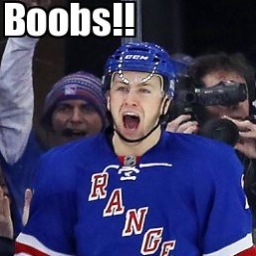Ladies send in pictures of you in your favorite New York Rangers gear! LETS GO RANGERS!! #BecauseItsTheCup Send them anonymously to NYRangersBoobs@gmail.com