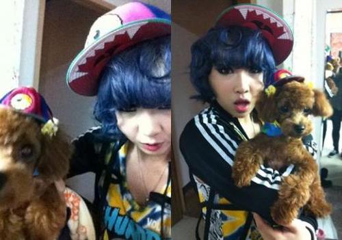 [V]2ne1's minzy from itskpopfacts ent. Never stop to dance