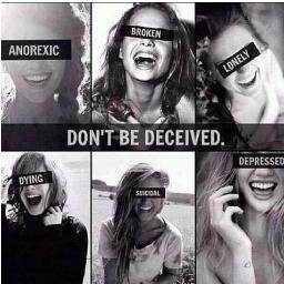 brokenotbroken_'s profile picture. 18. Self harmer. Depressed. Bulimic. I have anxiety attacks often. If you ever need anyone to talk to DM me, I'll always be there for anyone. *trigger warning*