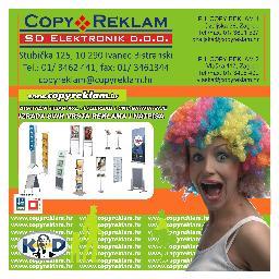 CopyreklamZgb's profile picture. SVJETLEĆE REKLAME - SVE VRSTE ALU, PLEKSIGLASS i KLIK-KLAK STALAKA - DIGITALNI TISAK XXL - ŠTAMBILJI - VIZITKE - OSLIKAVANJE AUTOMOBILA - ROLL UP I PROMO PULT