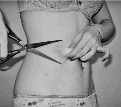 Tired. Depressed. Self-harm. Ana and Mia. UGW: 90